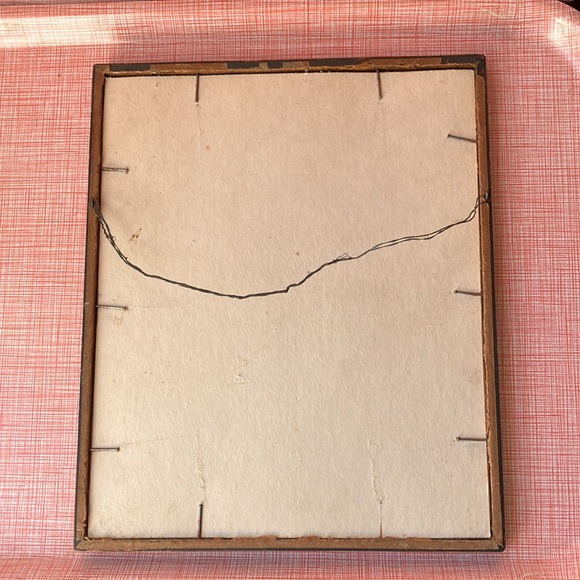 Vintage framed photo portrait of a young woman - Picture 2 of 15